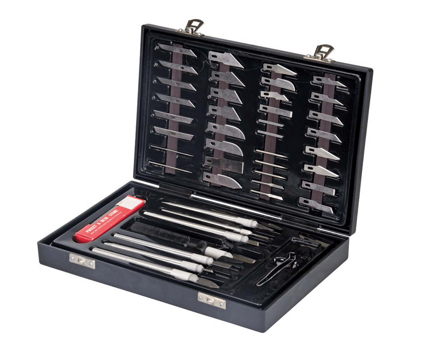 Zestaw skalpeli modelarskich 51 elementów 1 Zestaw skalpeli modelarskich 51 elementów