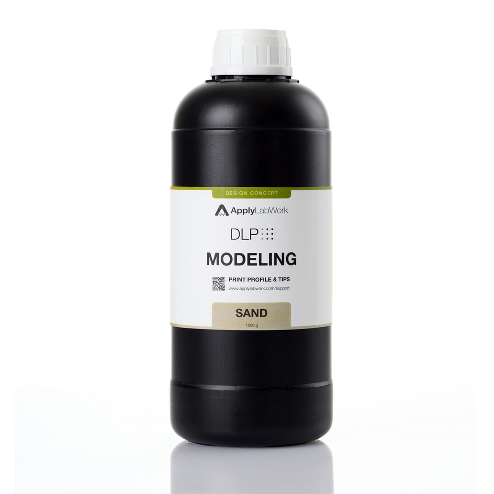 Żywica do drukarki 3D Applylabwork DLP Modeling Piaskowy 1kg 1 Żywica do drukarki 3D Applylabwork DLP Modeling Piaskowy 1kg