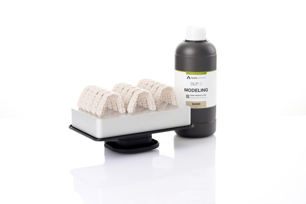 Żywica do drukarki 3D Applylabwork DLP Modeling Piaskowy 1kg 4 Żywica do drukarki 3D Applylabwork DLP Modeling Piaskowy 1kg