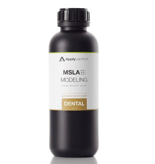 Żywica do drukarki 3D Applylabwork MSLA Modeling Dentystyczna 1kg 1 Żywica do drukarki 3D Applylabwork MSLA Modeling Dentystyczna 1kg