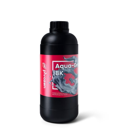 Żywica do drukarki 3D Phrozen Aqua 8K Gray 1kg 5 Żywica do drukarki 3D Phrozen Aqua 8K Gray 1kg