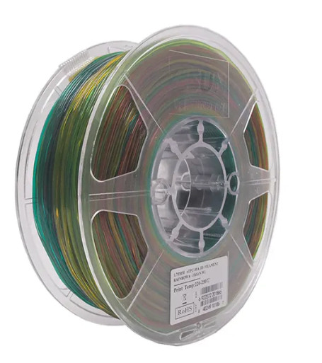 Filament do drukarki 3D eSun eTPU-95A tęczowy, 1,75mm 1kg 1 Filament do drukarki 3D eSun eTPU-95A tęczowy, 1,75mm 1kg