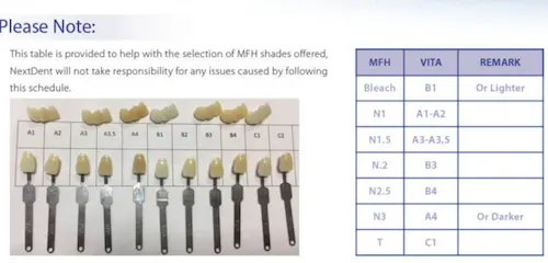 Żywica do drukarki 3D NextDent C&B MFH - T1 2 Żywica do drukarki 3D NextDent C&B MFH - T1