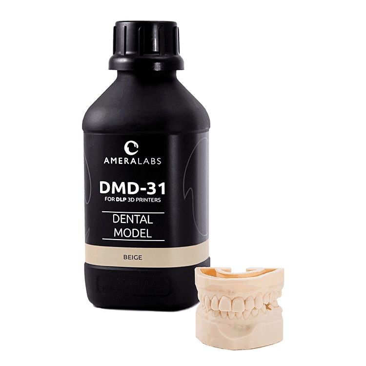 Żywica do drukarki 3D Ameralabs DMD-31 Beżowy 1000ml 1 Żywica do drukarki 3D Ameralabs DMD-31 Beżowy 1000ml