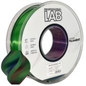 Filament do drukarki 3D Prof. Lab Silk PLA Trzy kolory: czerwony, niebieski, zielony 1,75 mm 1 kg