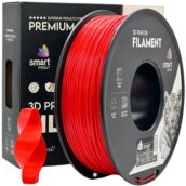 Filament do drukarki 3D Smart Print PLA czerwony 1,75 mm 1 kg