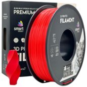 Filament do drukarki 3D Smart Print PLA meta red 1,75 mm 1 kg