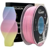 Filament do drukarki 3D Smart Print Silk PLA w kolorze tęczy jasny 1,75 mm 1 kg