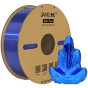 Filament do drukarki 3D Jamghe Silk PLA niebieski 1,75 mm 1 kg