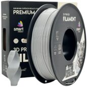 Filament do drukarki 3D Smart Print PETG szary 1,75 mm 1 kg