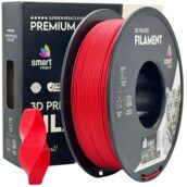 Filament do drukarki 3D Smart Print PLA matowy czerwony 1,75 mm 1 kg
