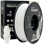 Filament do drukarki 3D Smart Print PLA meta white 1,75 mm 1 kg