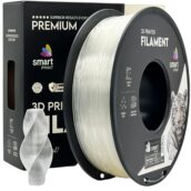 Filament do drukarki 3D Smart Print PLA przezroczysty 1,75 mm 1 kg
