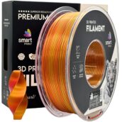 Filament do drukarki 3D Smart Print Silk PLA Dual Color czerwono-złoty 1,75 mm 1 kg