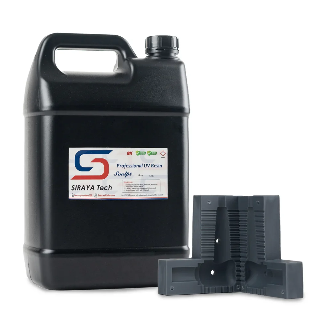 Zywica do drukarki 3D Siraya Sculpt Dark Grey 5 kg 34386