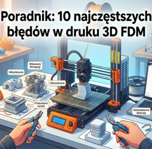 Poradnik: 10 najczęstszych błędów w druku 3D FDM. 2 poradnik